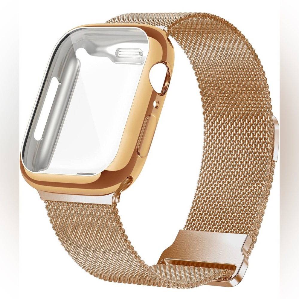 NEW Rose Gold magnetic band and case